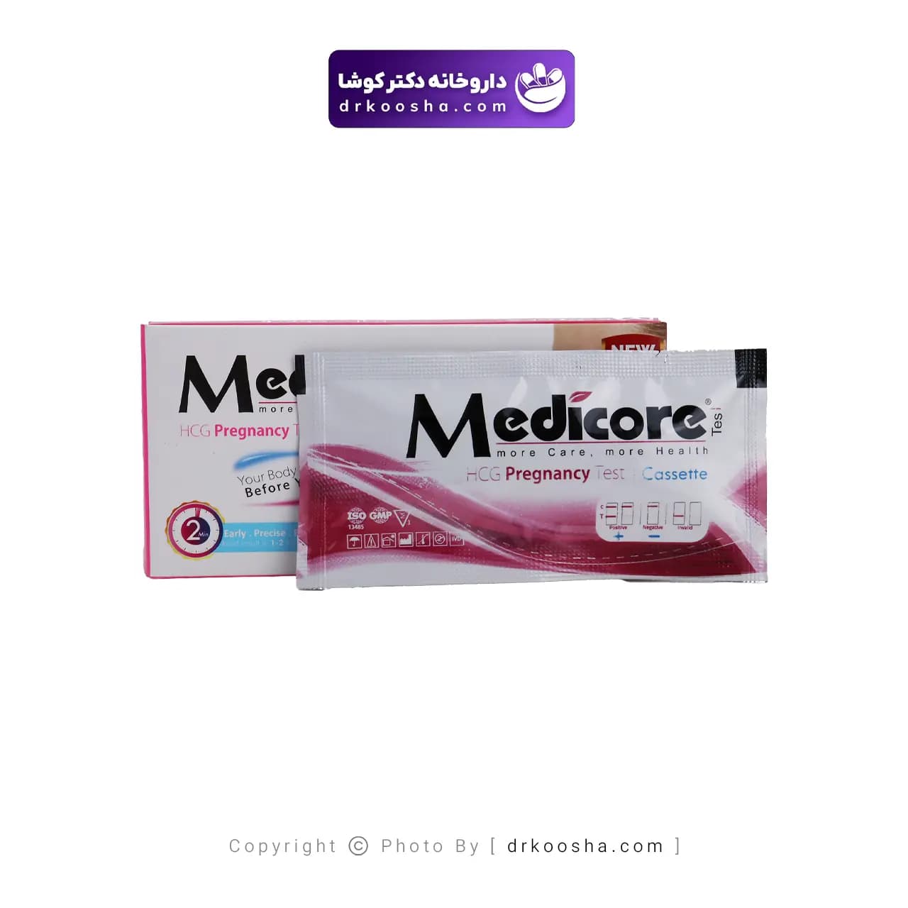 نوار تست بارداری کاستی مدیکور — تصویر ۵