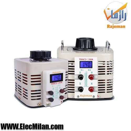اتوترانس تکفاز راژمان مدل TDGC2-3Kva (واریابل/واریاک) — تصویر ۲
