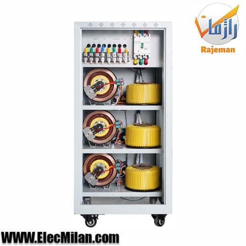 استابلایزر راژمان سه فاز 120KVA سرووموتوری مدل TNS-120KVA — تصویر ۳
