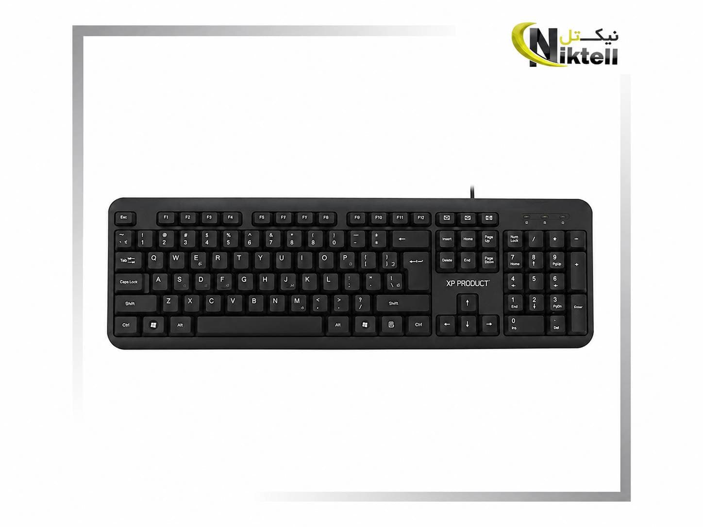 کیبورد ایکس پی-پروداکت مدل XP-8800N با سیم — تصویر ۲
