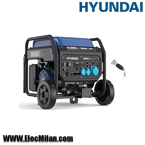 موتور برق بنزینی هیوندای تکفاز مدل HG-1011