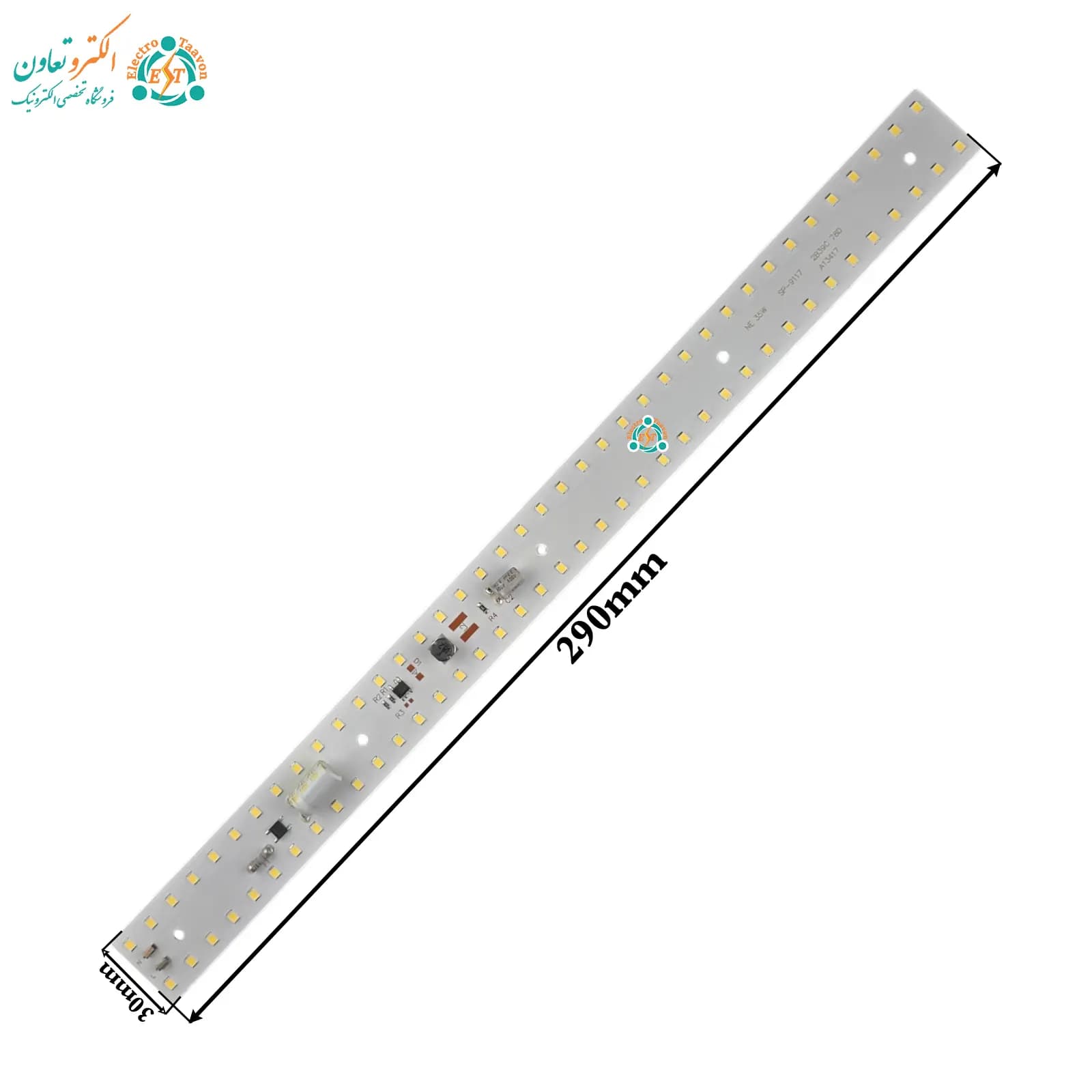 ال ای دی براکتی خطی 35 وات 40 سانت 220 ولت SMD خازن‌دار — تصویر ۳