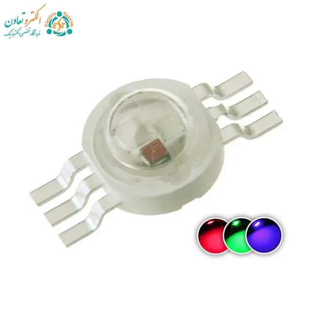 پاور ال ای دی ۱ وات RGB — تصویر ۲