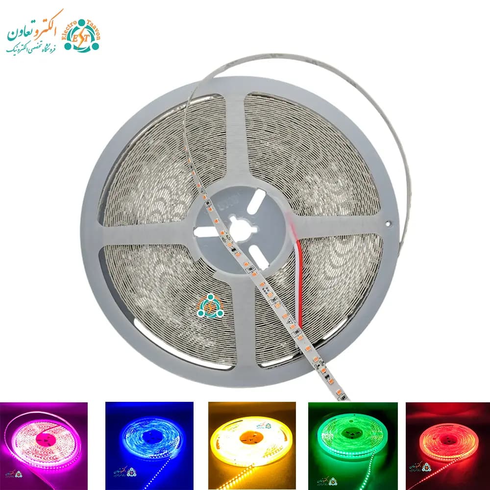 ریسه نواری 220 ولت SMD رنگی — تصویر ۴