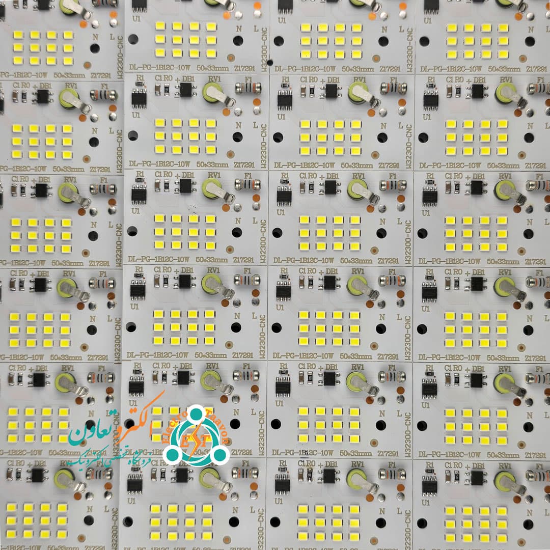 ال ای دی بلالی 10 وات 220 ولت SMD مهتابی — تصویر ۷