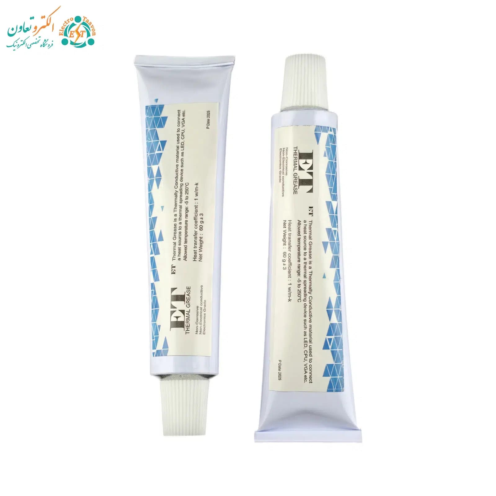 خمیر سیلیکون 60 گرمی تیوپی برند ET — تصویر ۴