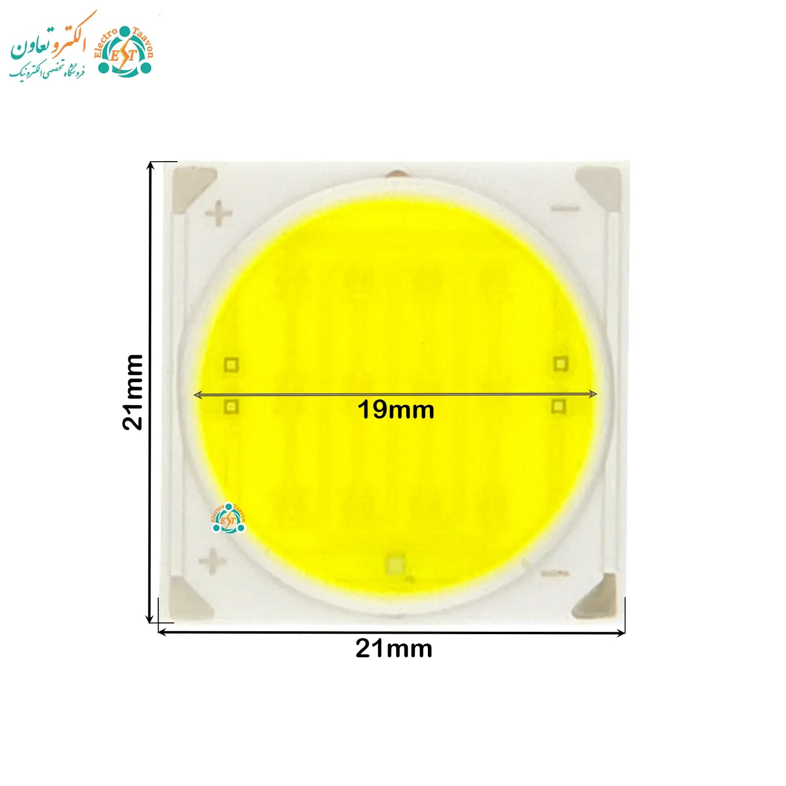 ال ای دی COB ریلی 20 وات 220 ولت سفید مهتابی AC1919 — تصویر ۸