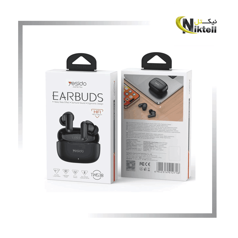 هندزفری بلوتوثی یسیدو مدل Yesido TWS38