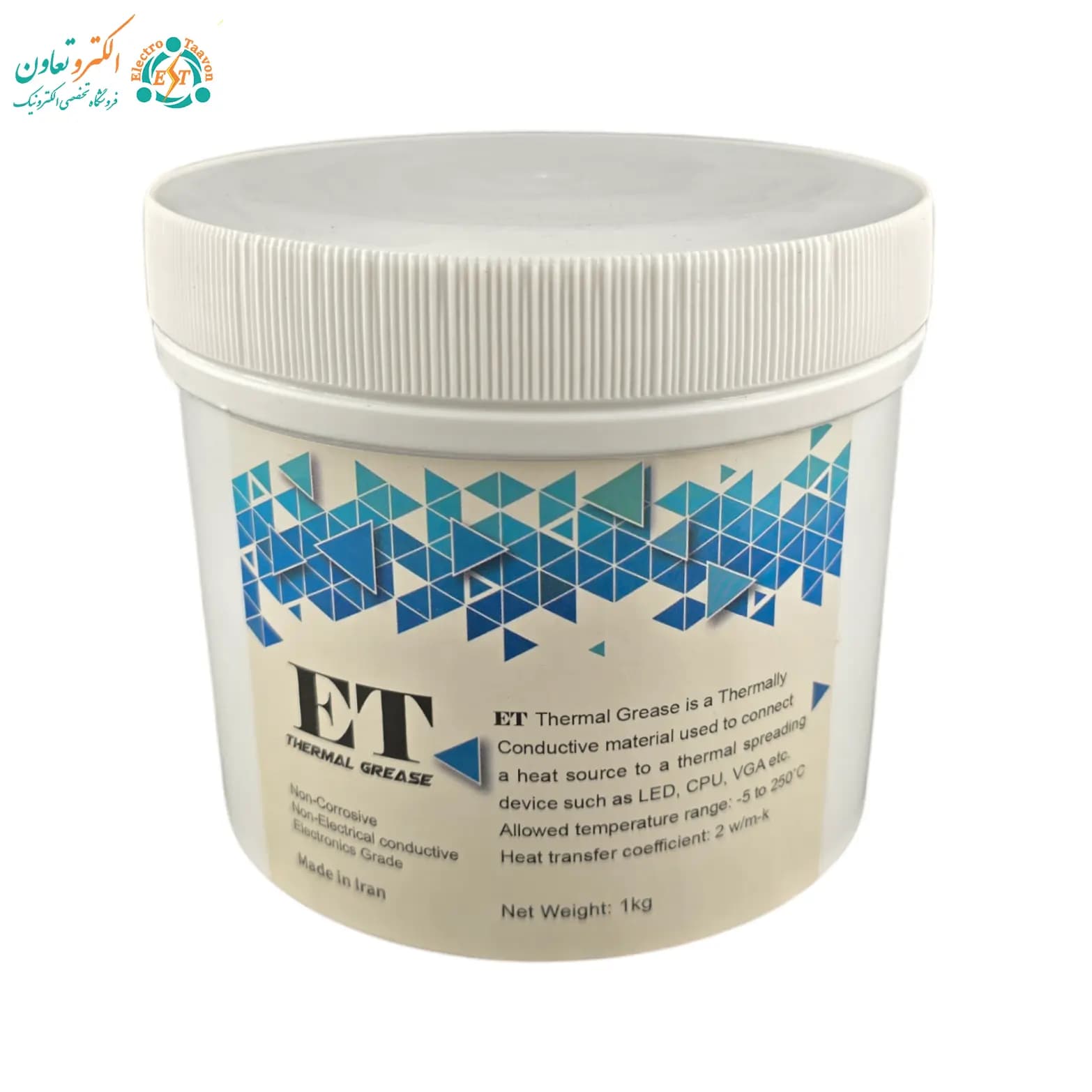 خمیر سیلیکون کیلویی سطلی برند ET ضریب 2 — تصویر ۲