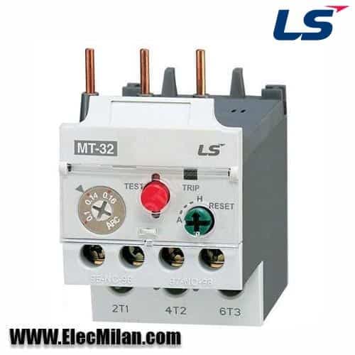 بیمتال کره ای LS برای کنتاکتور 130 الی 150 آمپر تنظیم جریان 110 تا 150 کد فنی: MT-150/3H – 110~150 — تصویر ۴