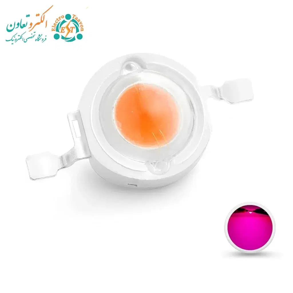 LED پاور رشد گیاه 1 وات — تصویر ۲