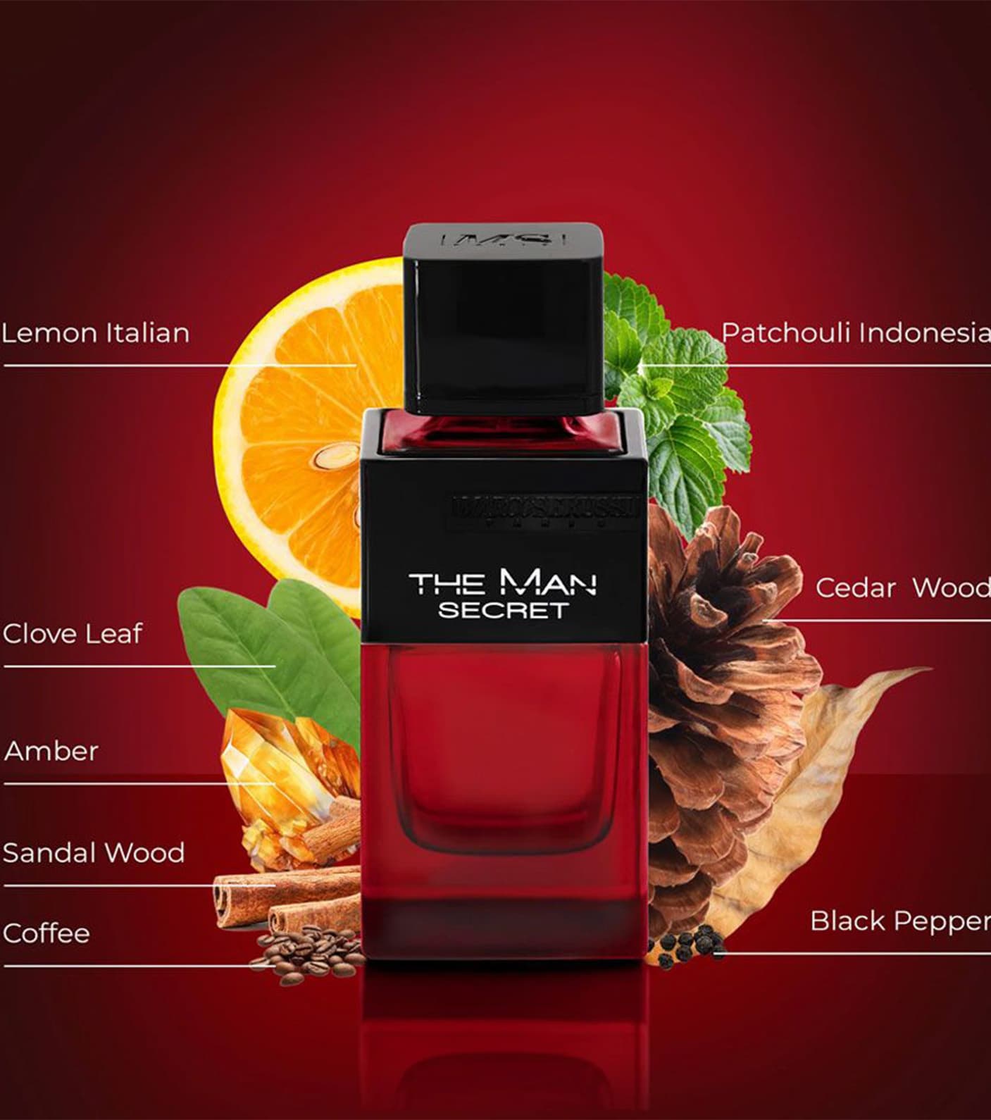 عطر مردانه مارکو سروسی من سکرت ادوپرفیوم – Marco Serussi The Man Secret Eau de Parfum — تصویر ۱۲