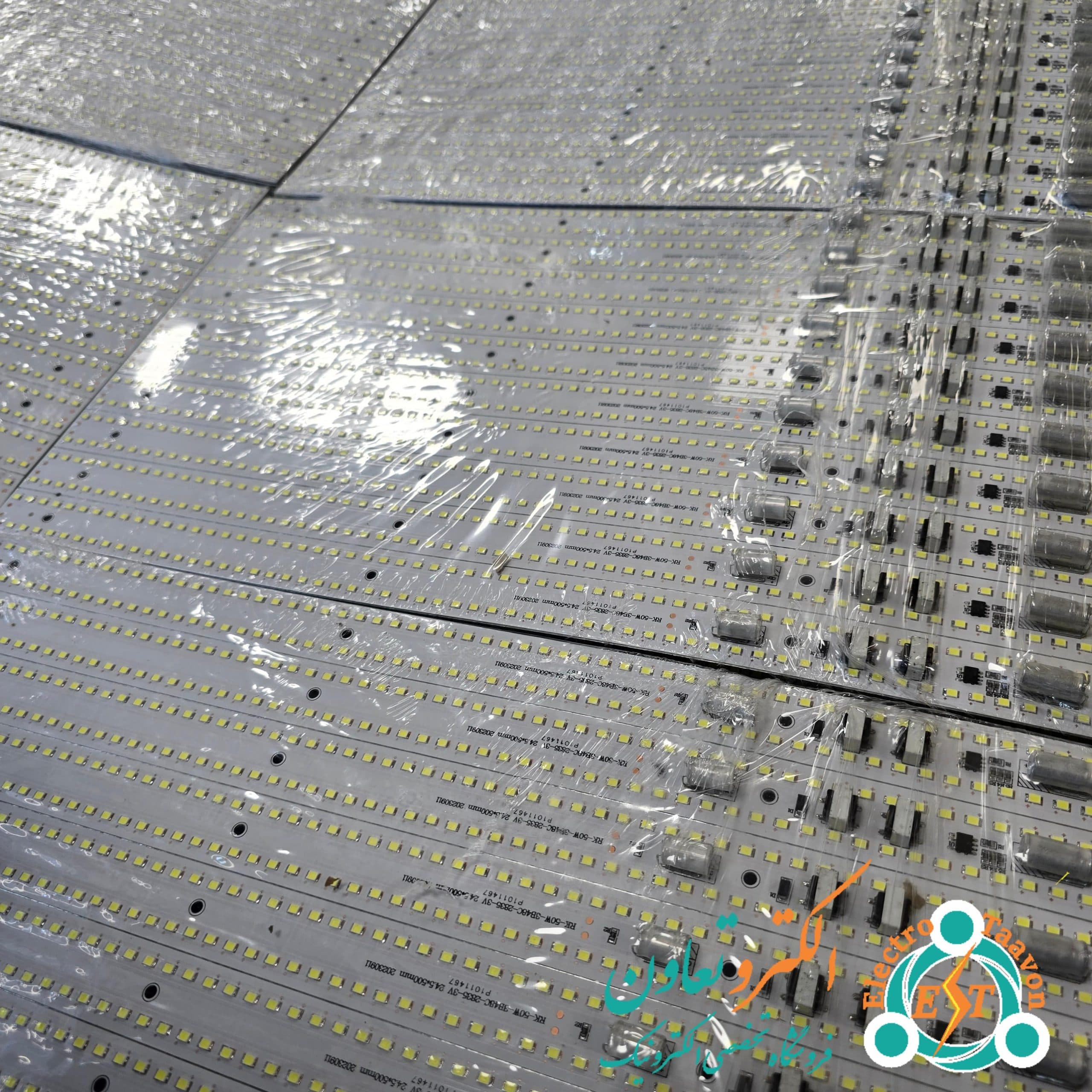 ال ای دی براکتی خطی 50 وات 220 ولت SMD سفید مهتابی پک 10 عددی — تصویر ۶