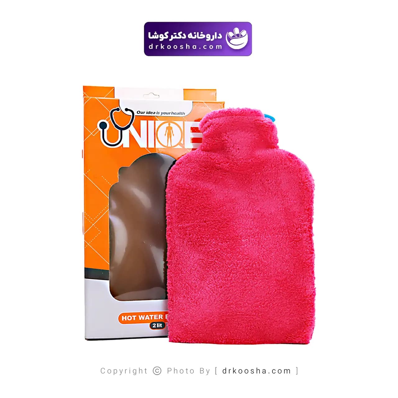 کیسه آبگرم یونیک کاوردار ۲ لیتری — تصویر ۹
