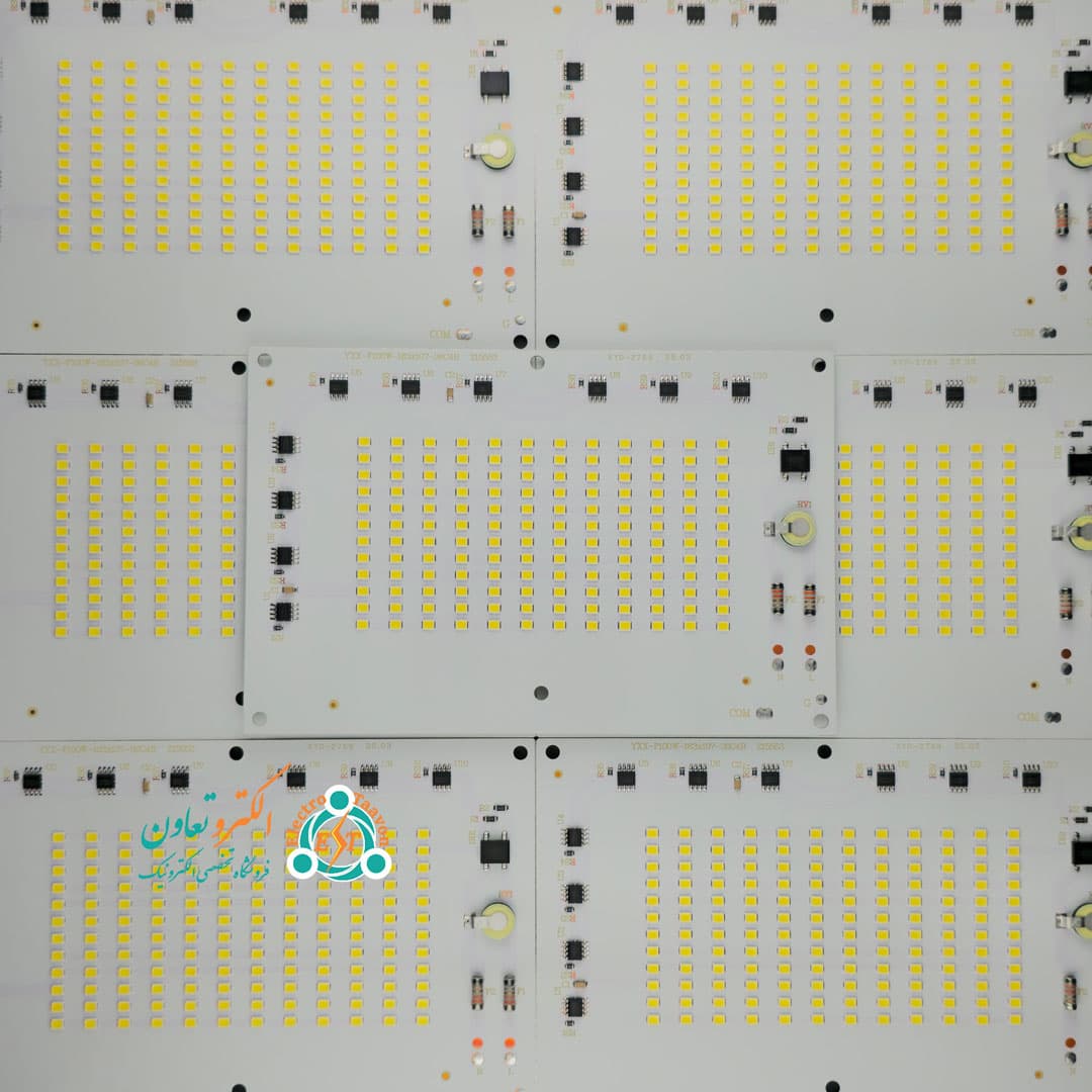 ال ای دی بلالی 100 وات 220 ولت SMD سفید مهتابی مدل — تصویر ۵