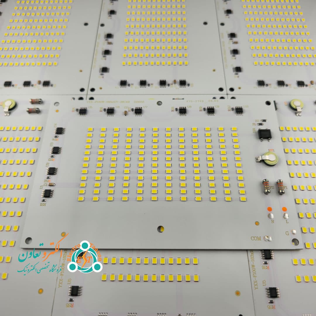 ال ای دی بلالی 100 وات 220 ولت SMD سفید مهتابی مدل — تصویر ۷