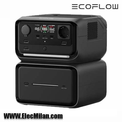 پاوراستیشن اکوفلو RIVER 3MAX PLUS-600W-AC/DC-ECOFLOW