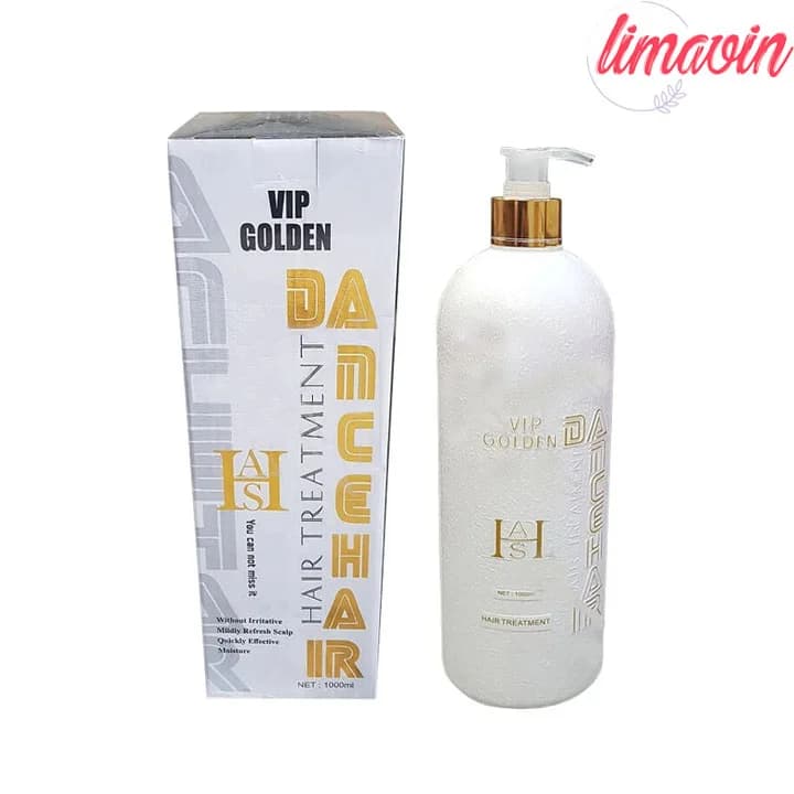 ماسک مو دنس هیر مدل VIP Golden حجم 1000 میلی لیتر — تصویر ۹