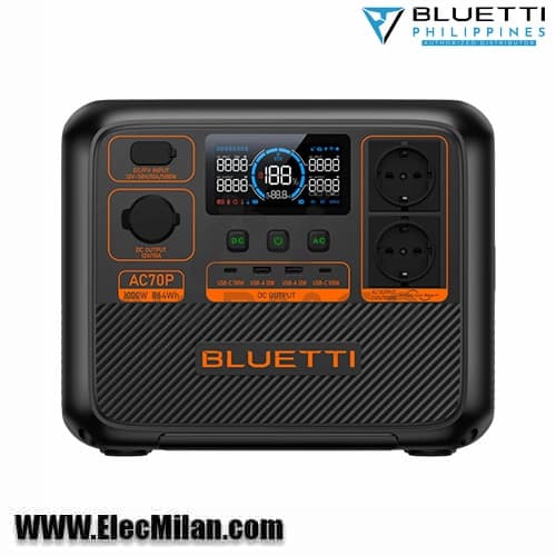پاوراستیشن تکفاز بلوتی AC70P-1000W-AC/DC-BLUETTI