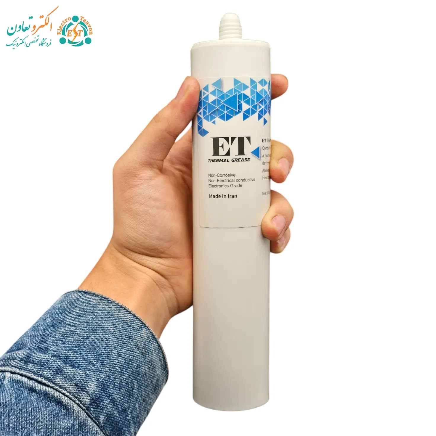 خمیر سیلیکون 400 گرمی کارتریجی برند ET — تصویر ۵