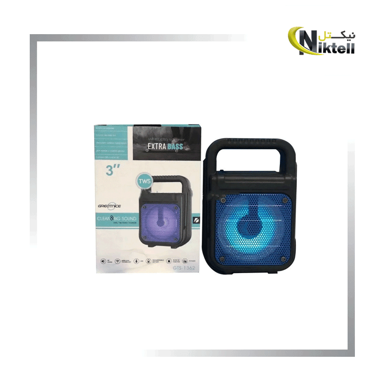 اسپیکر بلوتوثی گریت نایس مدل GTS 1362 — تصویر ۵