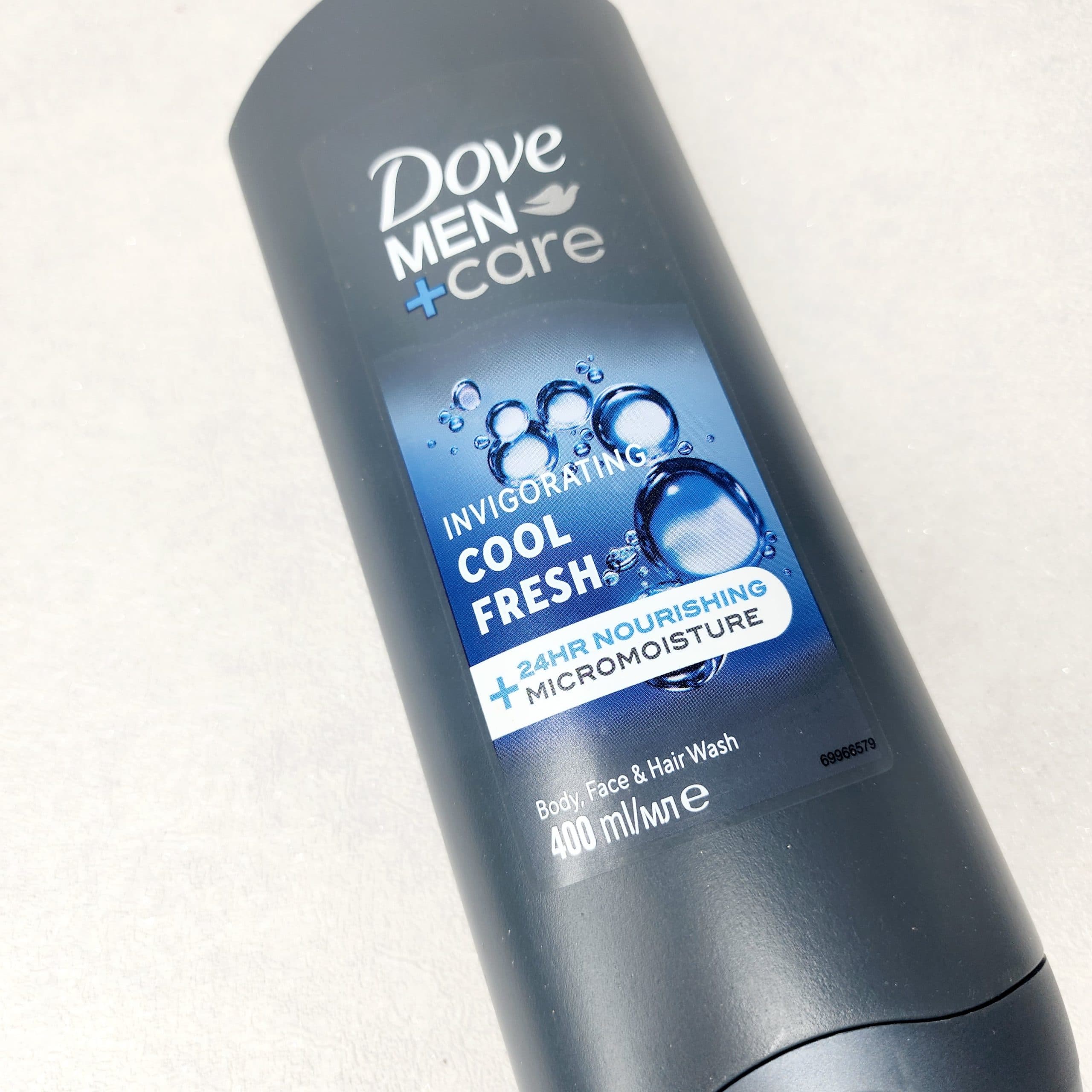 شامپو 3 در 1 بدن، مو و صورت مردانه داو مدل Care Cool Fresh حجم 400 میل — تصویر ۵