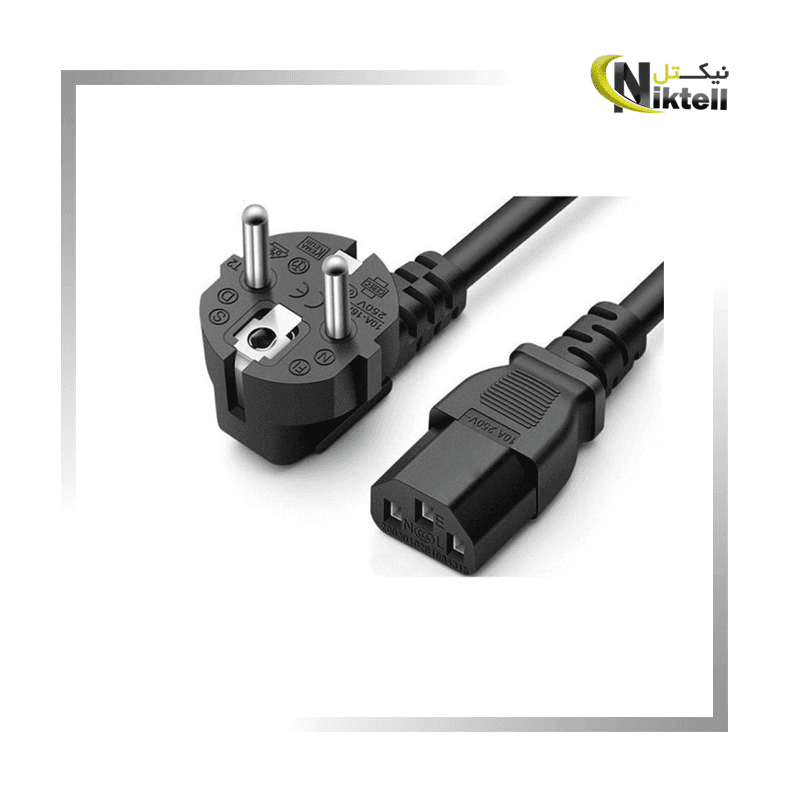 کابل برق کیس کامپیوتر 1.5 متری PC — تصویر ۲