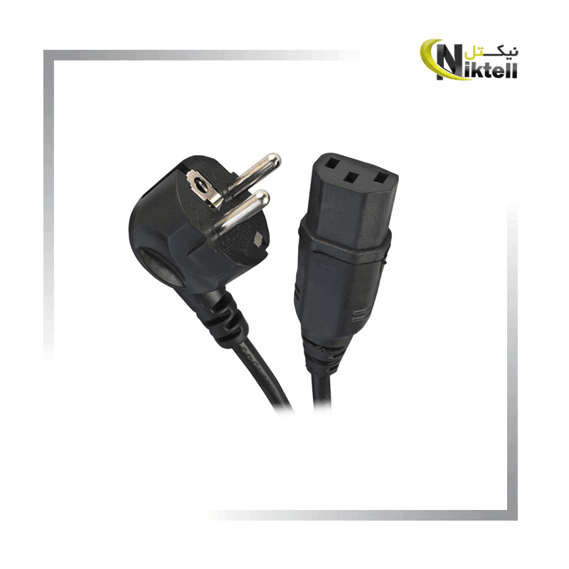 کابل برق کیس کامپیوتر 1.5 متری PC — تصویر ۳
