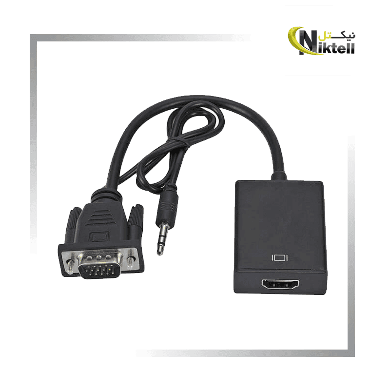 تبدیل VGA به HDMI دی نت مدل D-NET