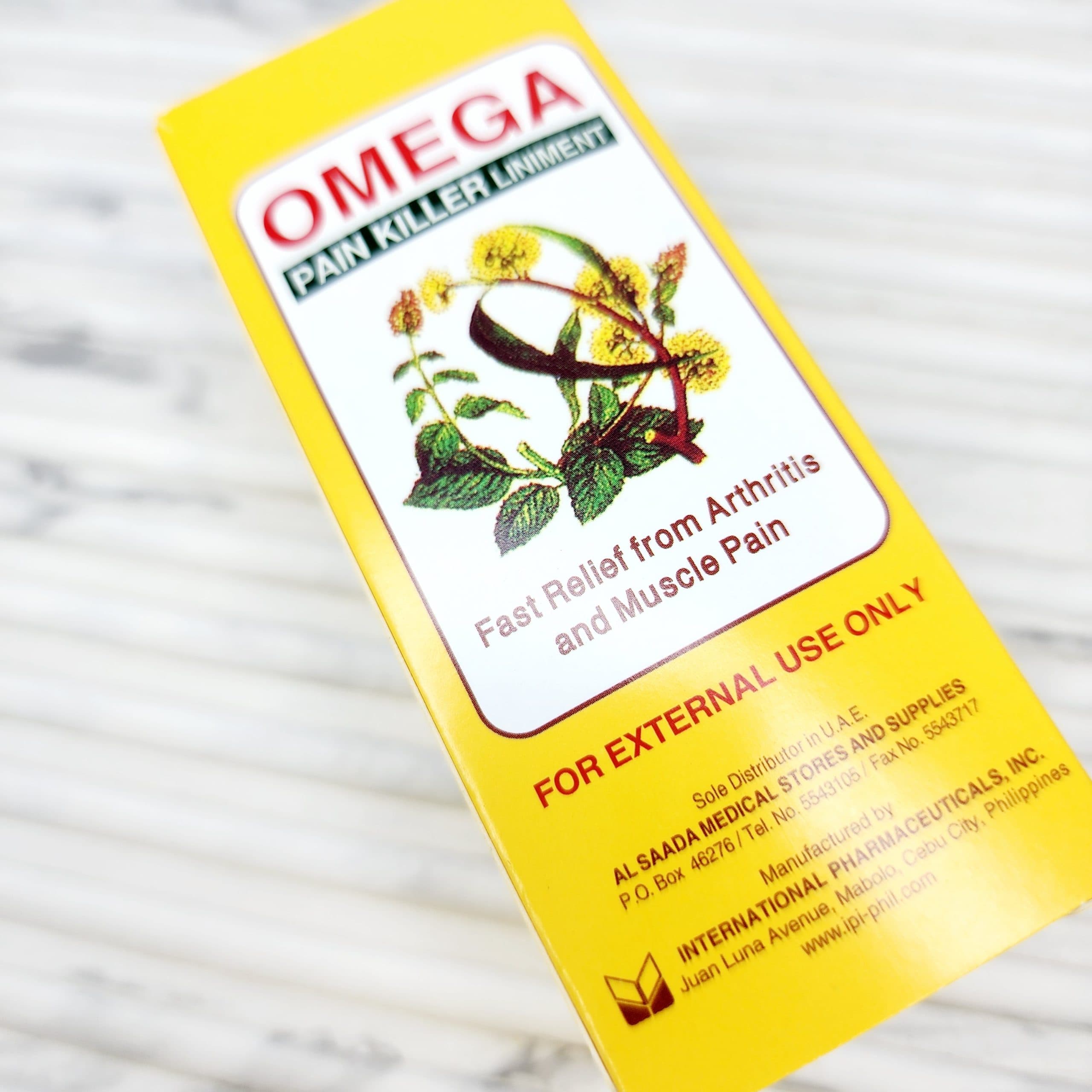 روغن ضد درد امگا OMEGA حجم 60ML — تصویر ۵