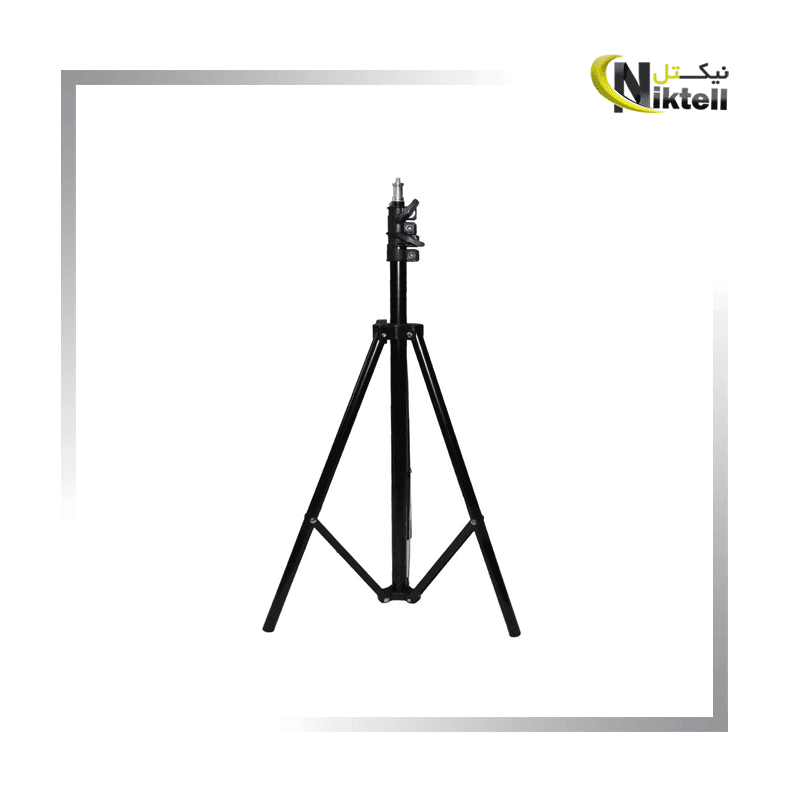 پایه بلند رینگ لایت فلزی 2 متری — تصویر ۲