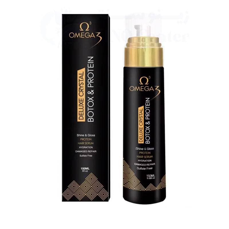 روغن بوتاکس مو پروتئین امگا 3 Deluxe Crystal
