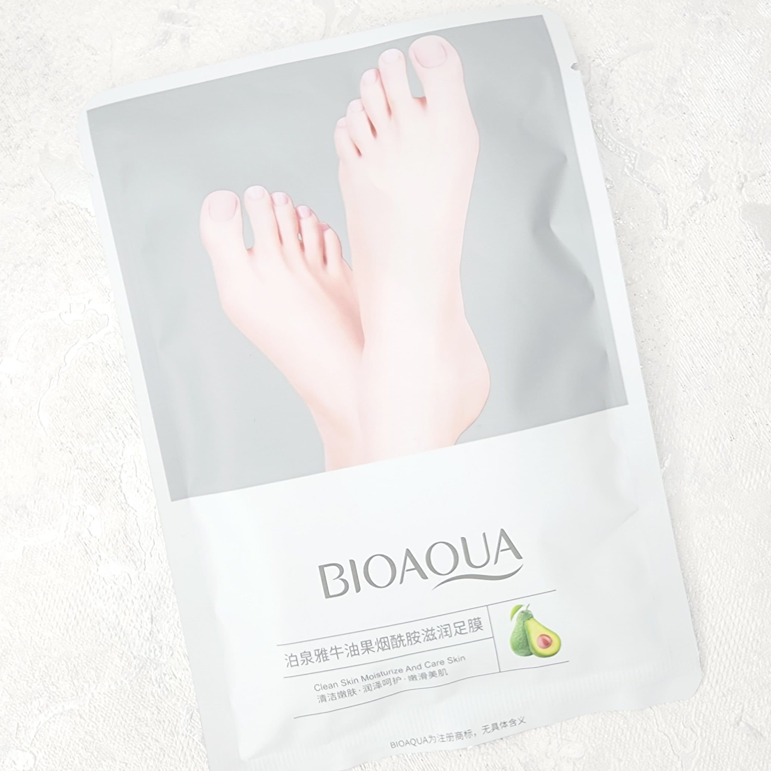 ماسک ورقه ای پا بیوآکوا BIOAQUA مدل آووکادو — تصویر ۵
