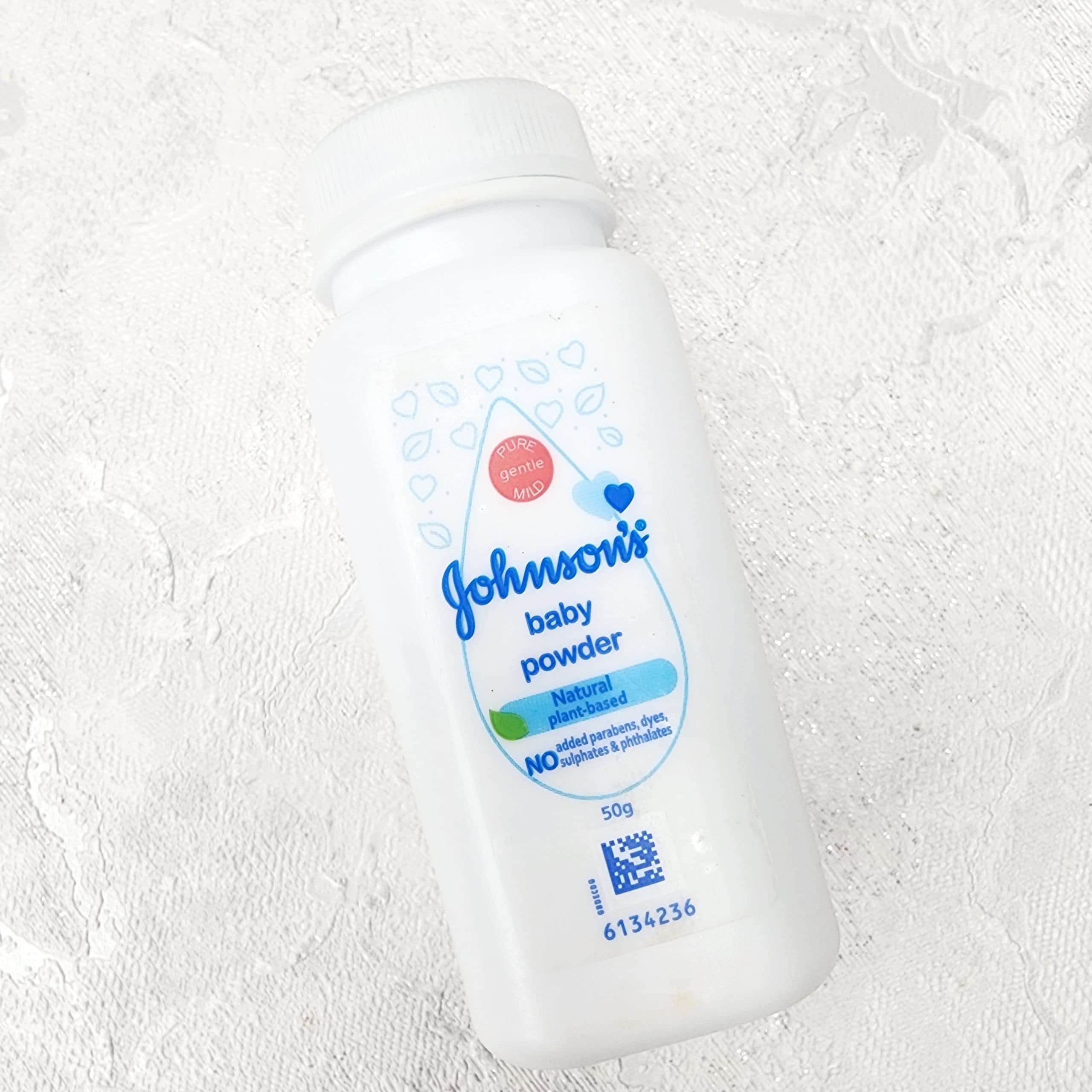 پودر بچه ضد حساسیت جانسون Johnsons حجم 50 میل — تصویر ۳