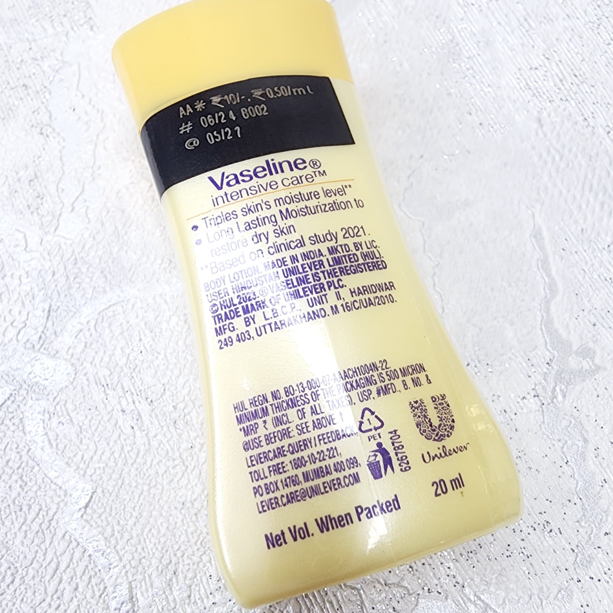 لوسیون بدن وازلین مینی Vaseline — تصویر ۴