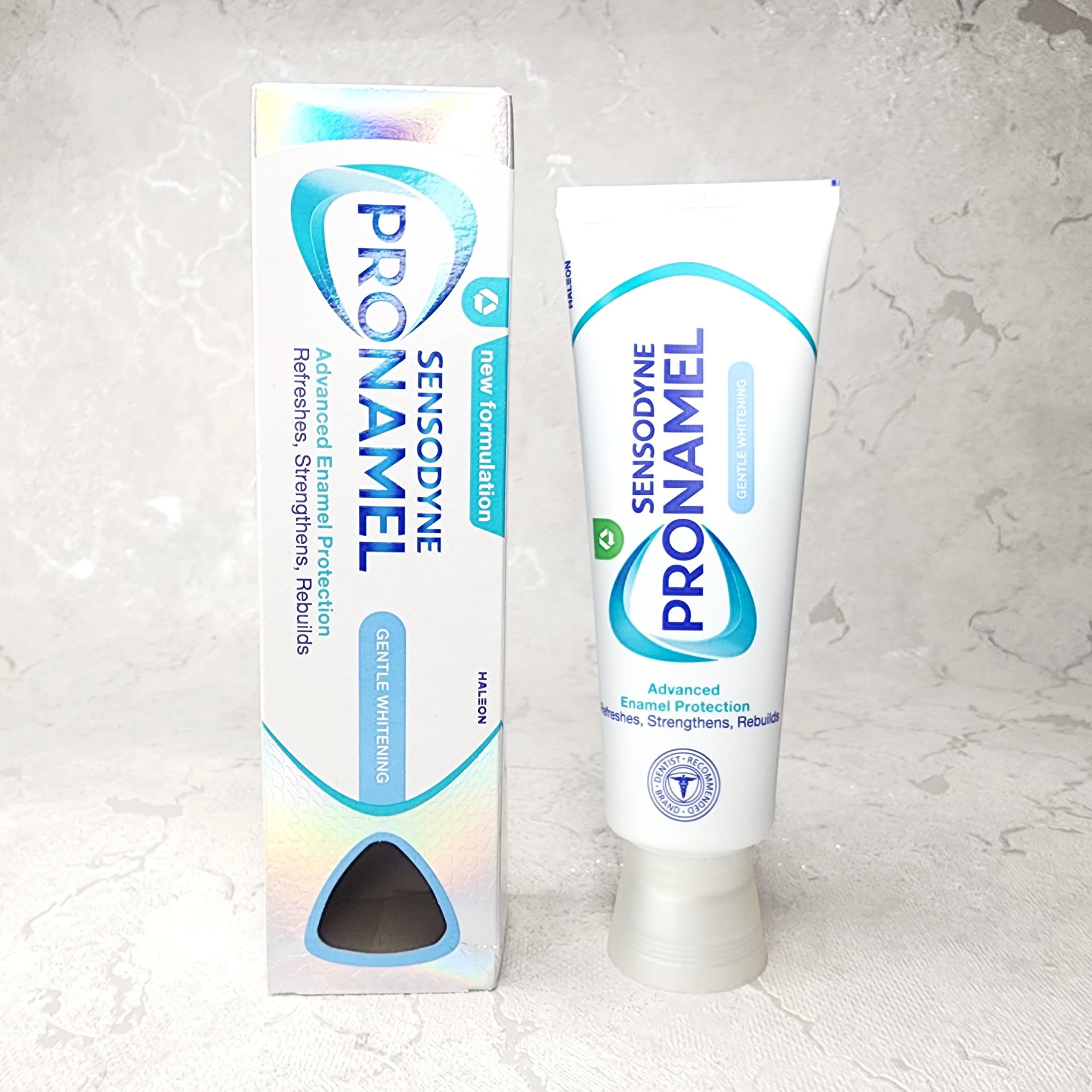 خمیر دندان سفید کننده ملایم پرو نامل pronamel سنسوداین مدل gentle whitening