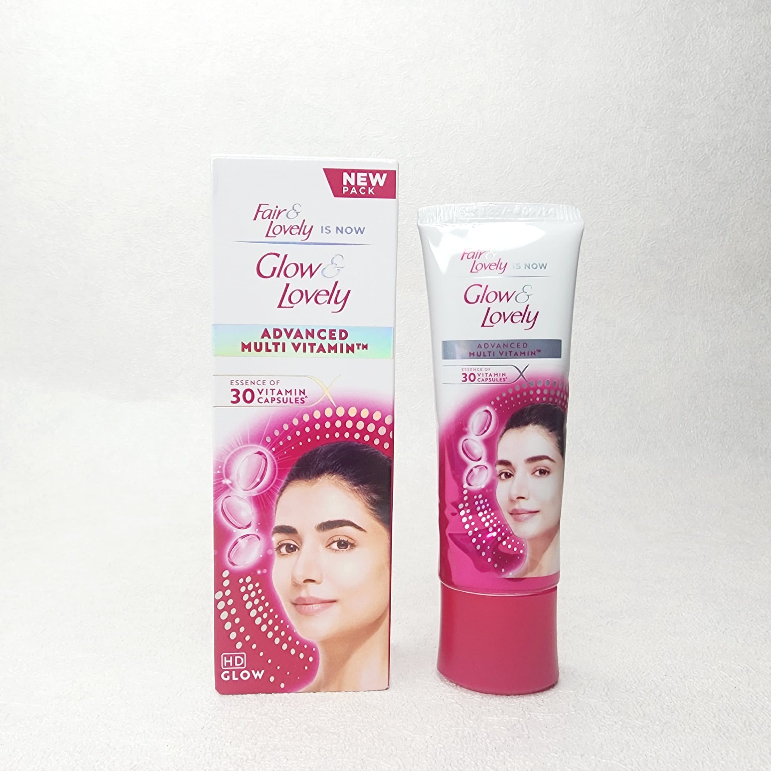 کرم کپسولی روشنکننده و ضد لک Glow & Lovely مدل Advanced Multi Vitamin وزن 50 گرم — تصویر ۴