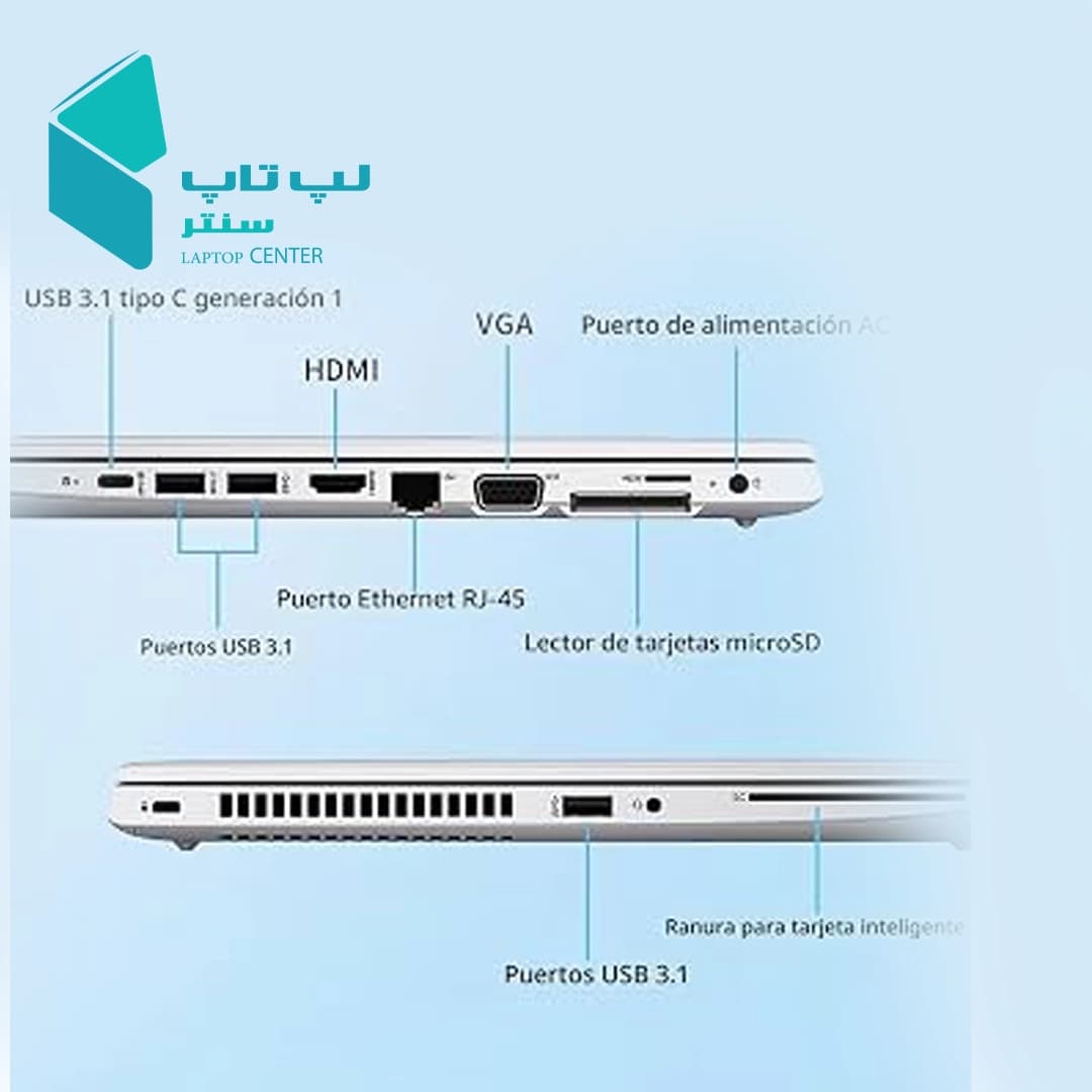HP ProBook 640 G5 | لپتاپ استوک Core i5 نسل 8 — تصویر ۸