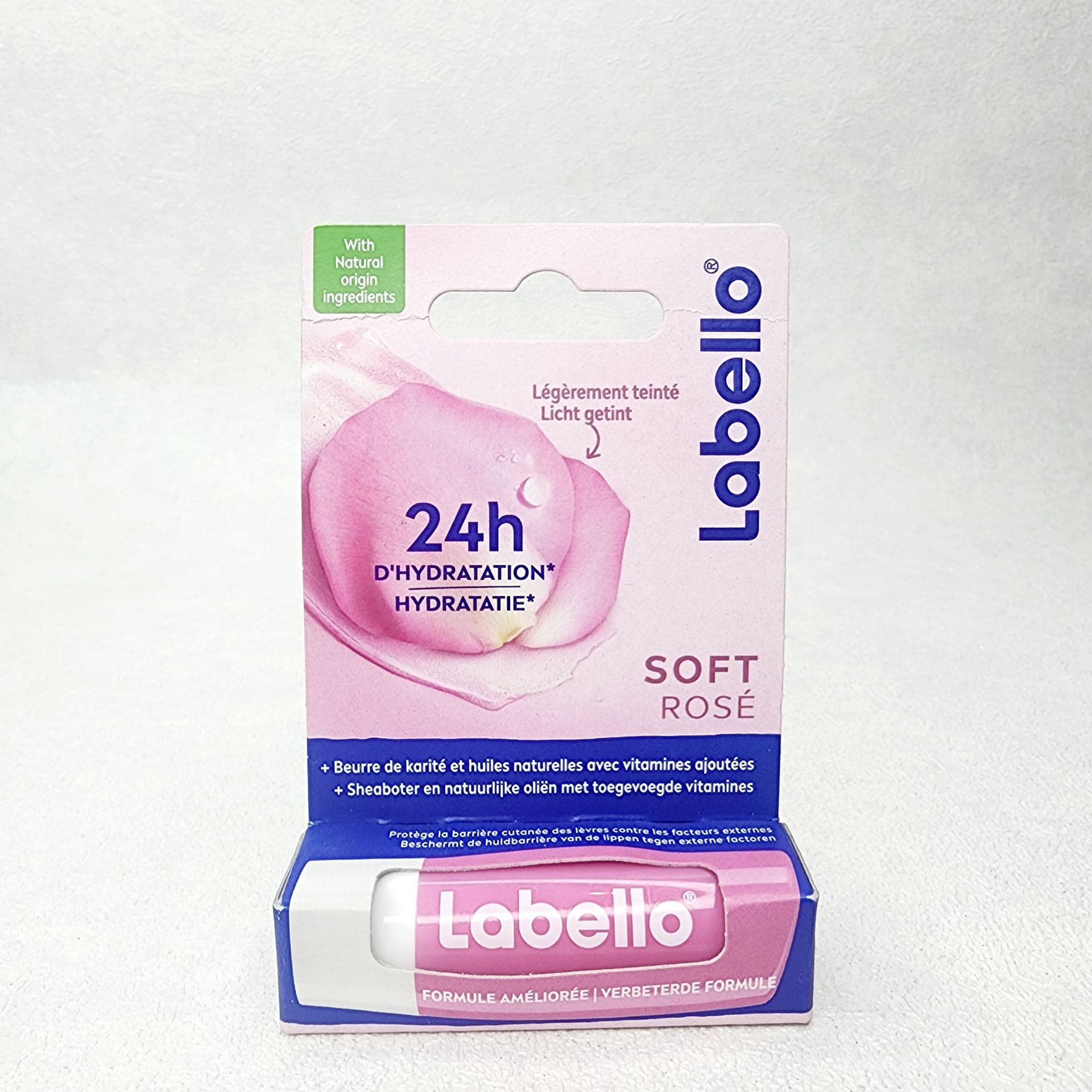 بالم لب لبلو Labello مدل Soft Rose مرطوب کننده و نرم کننده لب