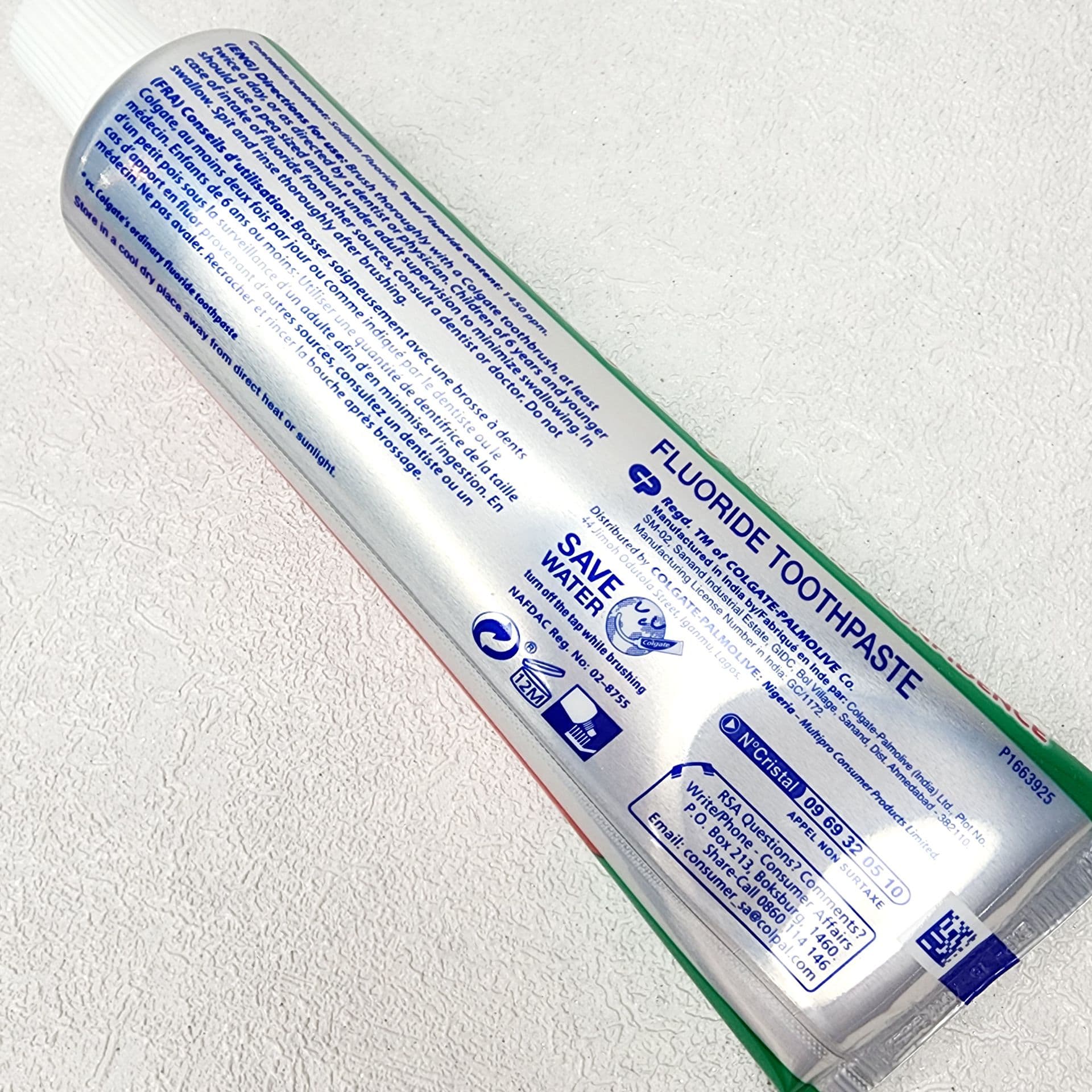 خمیر دندان کلگیت Colgate مدل Max Fresh با رایحه نعنا — تصویر ۴