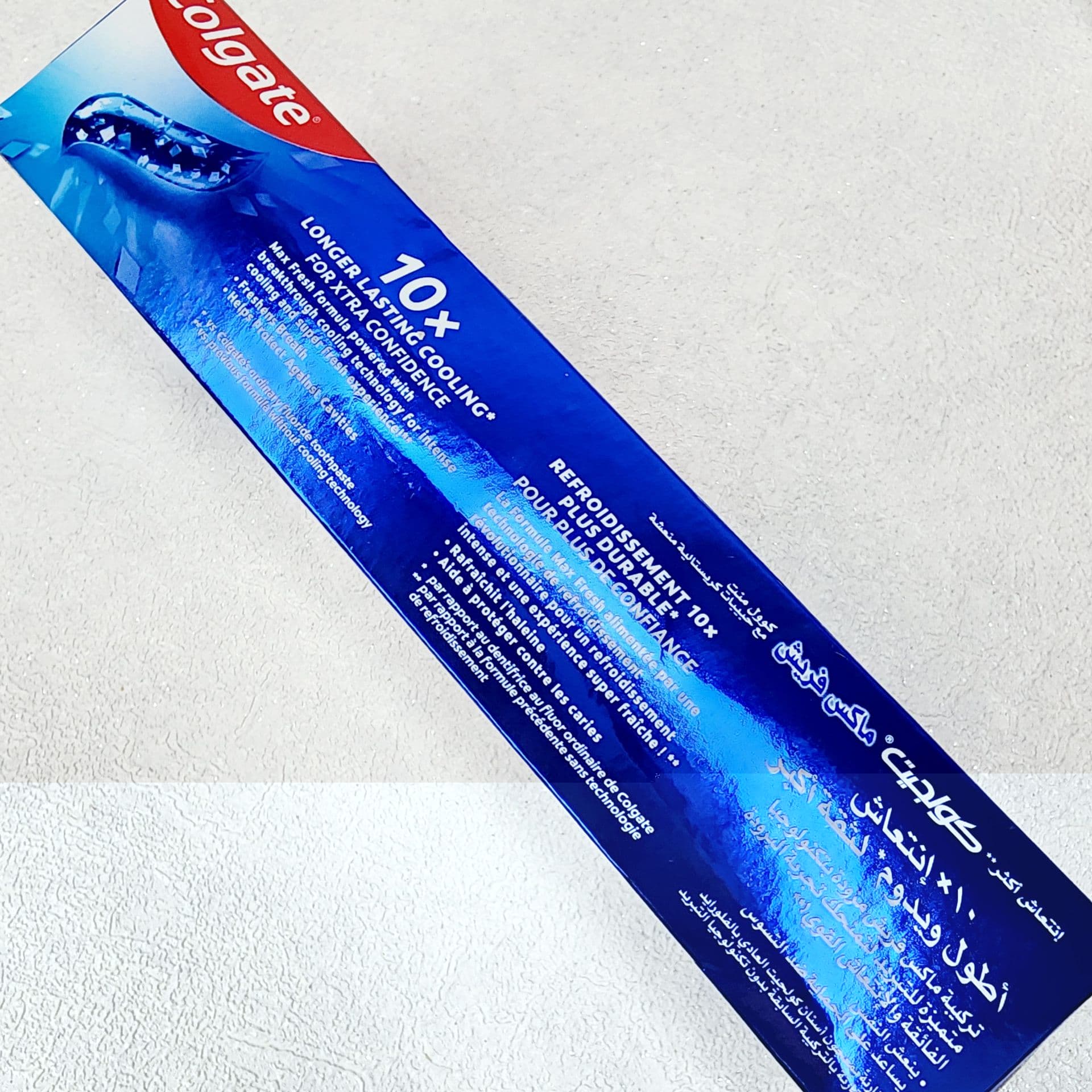 خمیر دندان کلگیت مکس فرش Colgate Max Fresh مدل Cooling Crystals — تصویر ۵