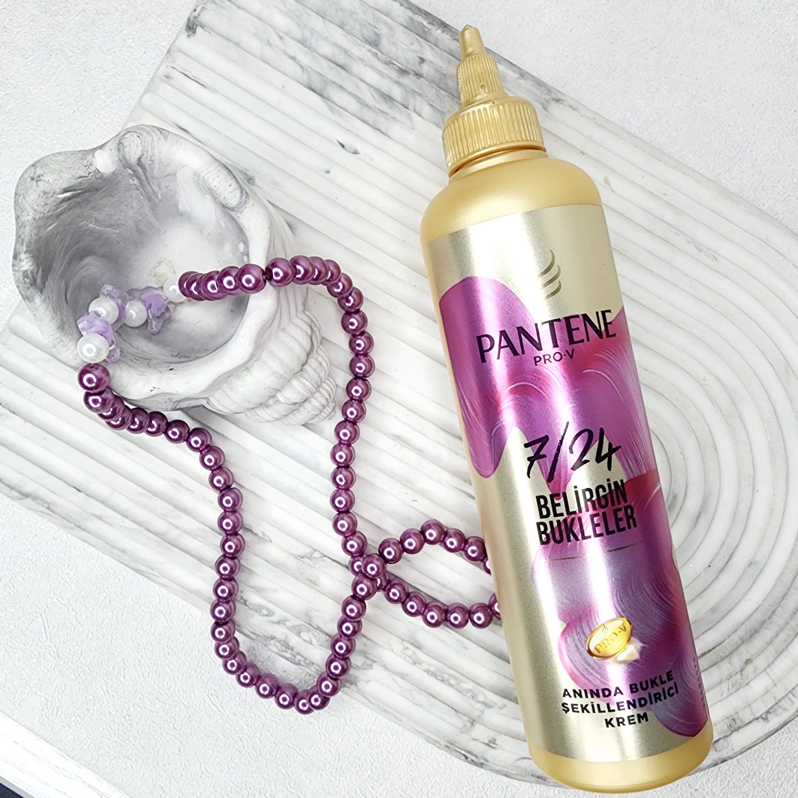 ماسک موی بعد حمام موشکی بنفش پنتنPANTENE مدل BELIRGIN BUKLELER حجم 300 میل