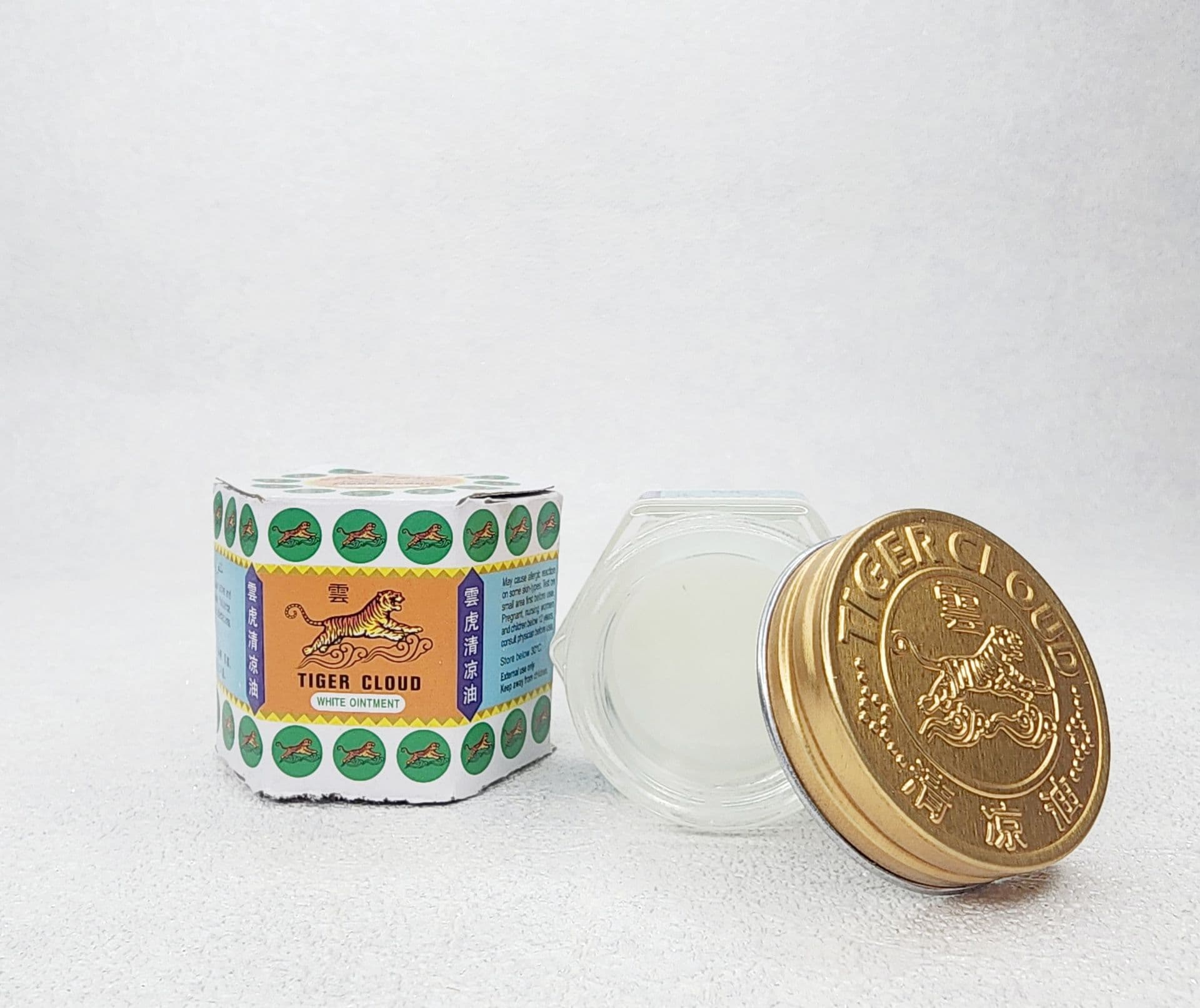 پماد تسکین درد تایگر کلود Tiger Cloud مدل white ointment — تصویر ۳