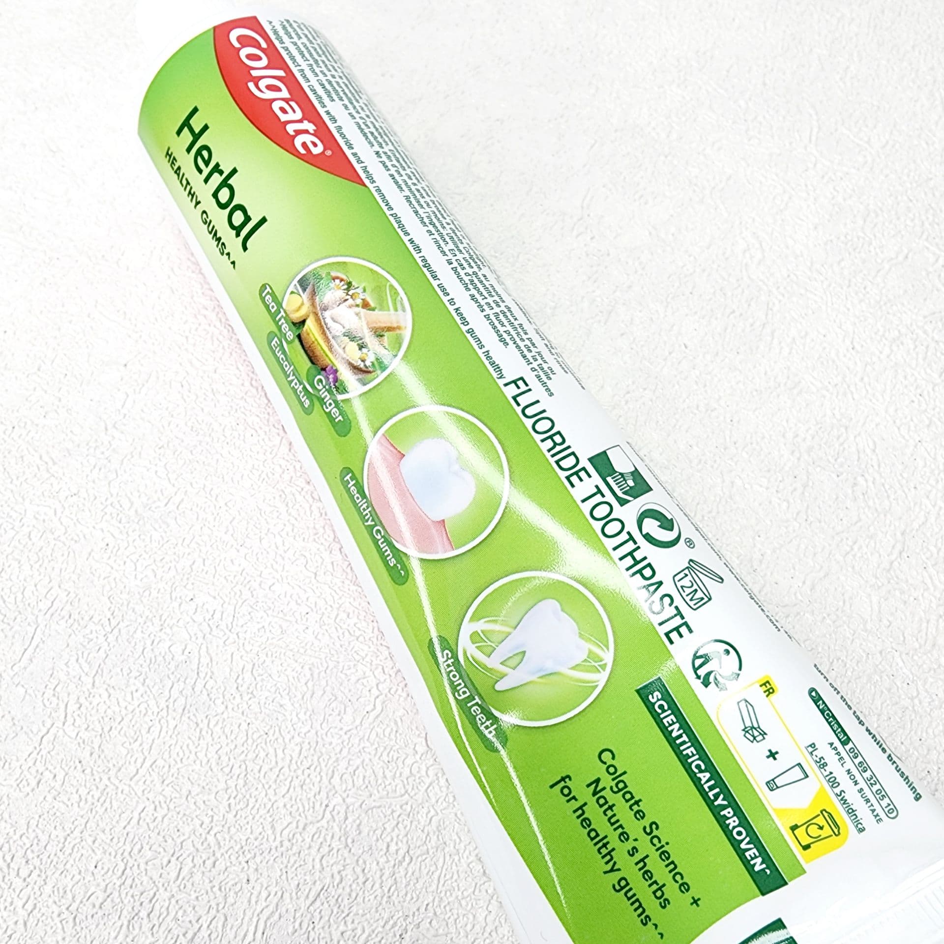 خمیر دندان گیاهی کلگیت Colgate مدل Herbal — تصویر ۴