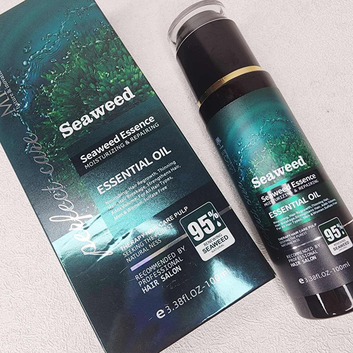 سرم و روغن مو جلبک دریایی میگ MIGE مدل Seaweed — تصویر ۶