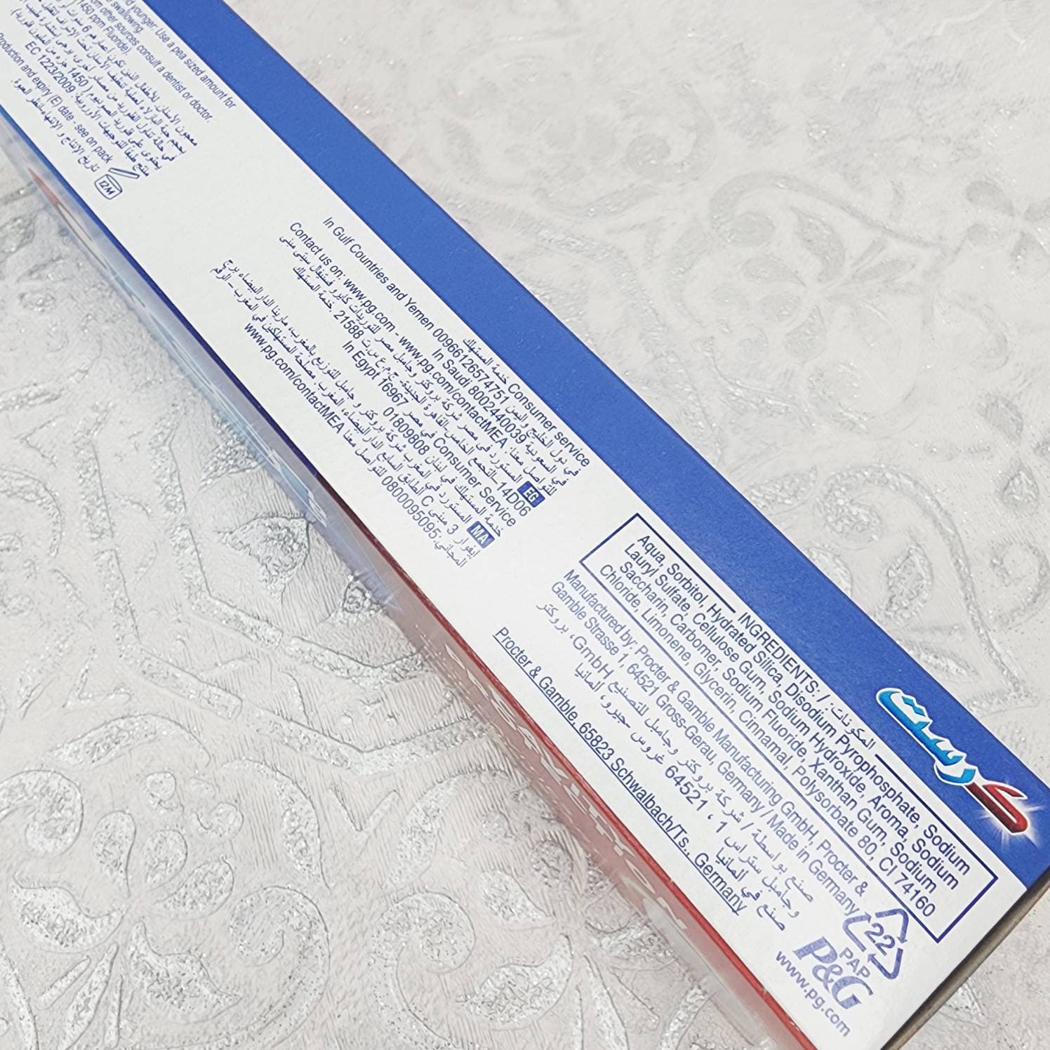 خمیر دندان کرست Crest اصل سری Cavity Protection مدل ICY FRESH حجم 125 میلی لیتر — تصویر ۵