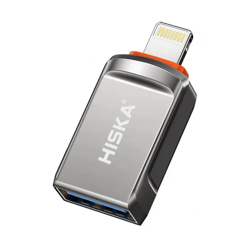 تبدیل OTG لایتنینگ هیسکا مدل H1 (آیفون)