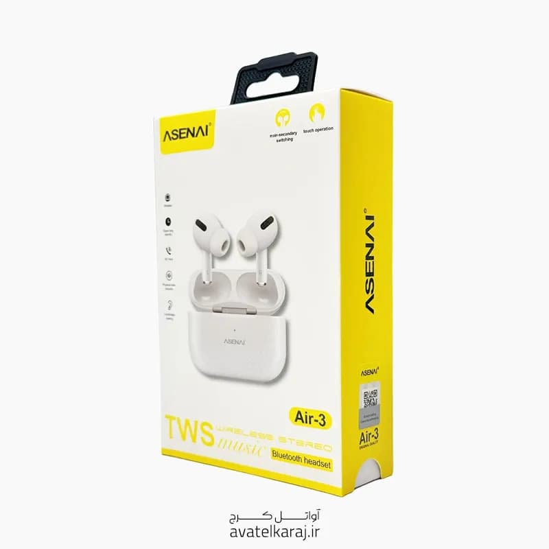 هدفون بی سیم آسنای مدل AIR-3 — تصویر ۱۱