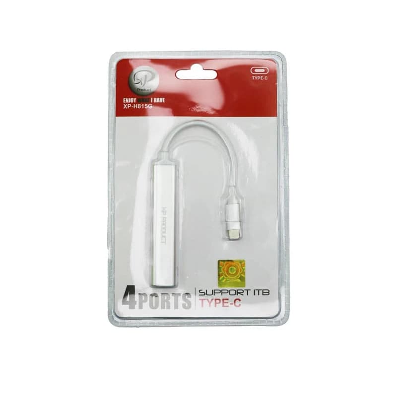 هاب 4 پورت USB-C ایکس پی پروداکت مدل XP H-815 — تصویر ۳