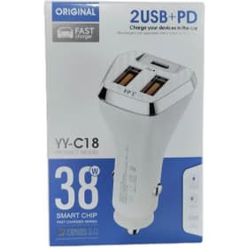 شارژر فندکی 38 وات مدل YY-C18 — تصویر ۲